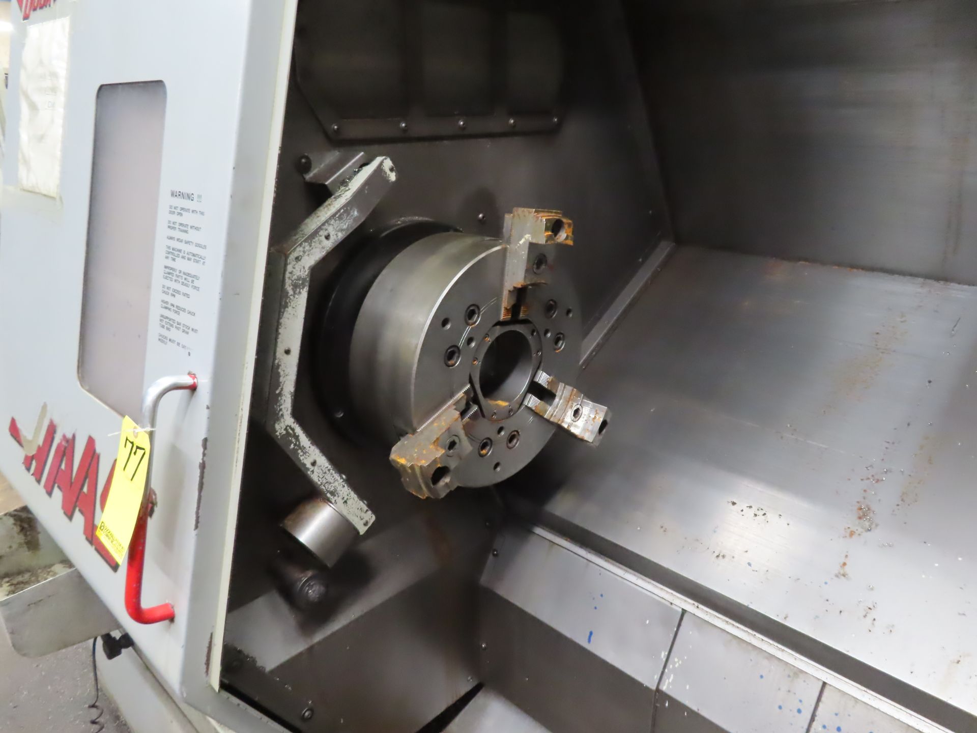 2000 HAAS CNC TURNING CENTER, M# SL30TB, S/N 62834, 15" 3-JAW CHUCK, 12-STATION TURRET, TOOL PRESSET - Image 2 of 7