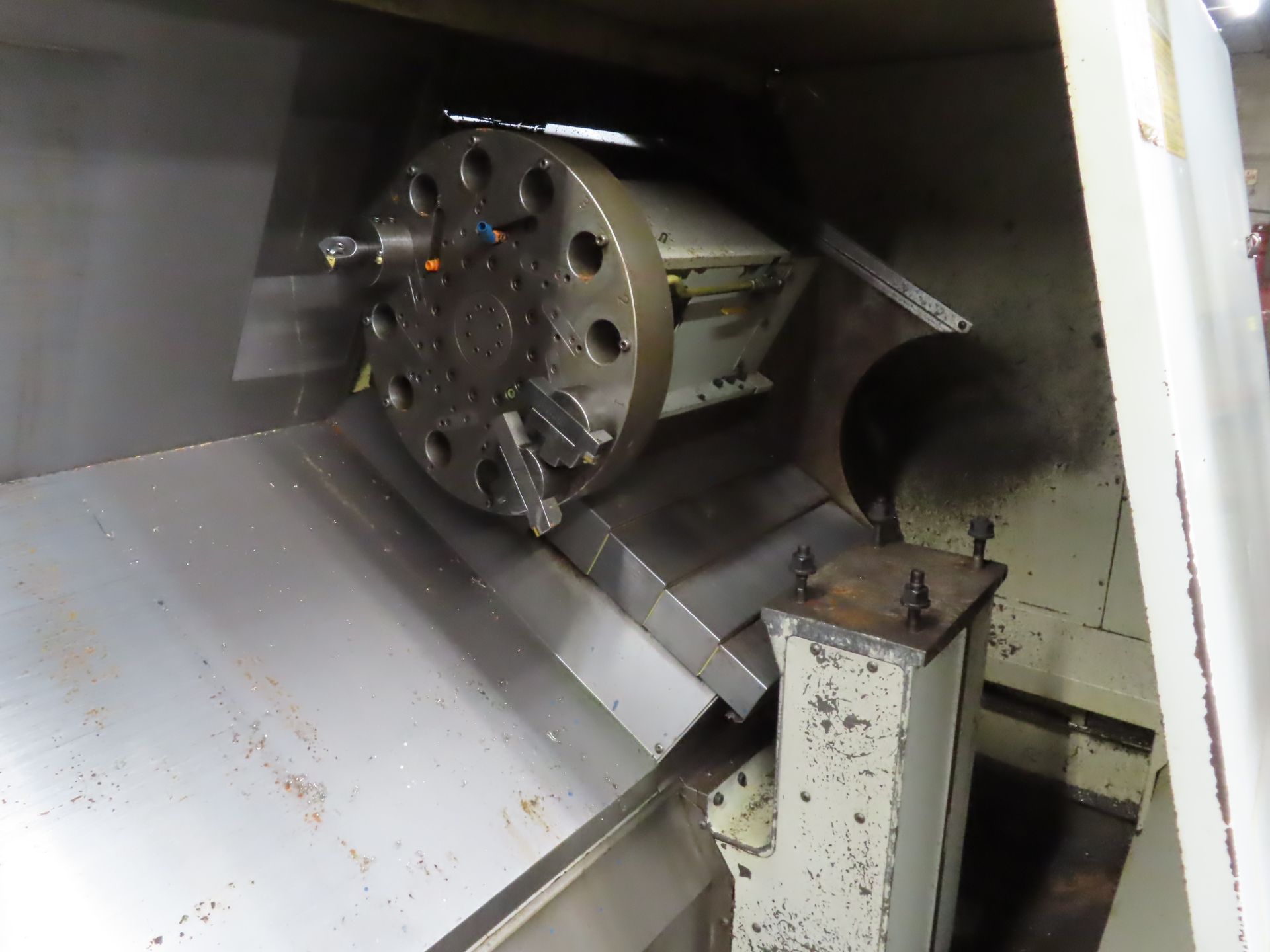 2000 HAAS CNC TURNING CENTER, M# SL30TB, S/N 62834, 15" 3-JAW CHUCK, 12-STATION TURRET, TOOL PRESSET - Image 3 of 7