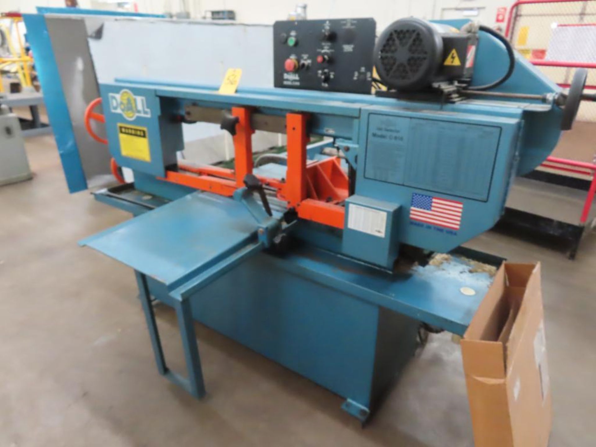 DOALL M# C916M HORIZ. BANDSAW, S/N 527-092273, 2009, MANUAL CLAMP & FEED, COOLANT