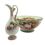 Early 20th century Royal Worcester fruit bowl by Reginald Austin