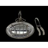 Silver Asparagus dish by Mappin & Webb