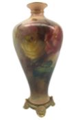 Early 20th century Royal Worcester Hadley Ware vase