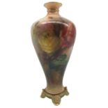 Early 20th century Royal Worcester Hadley Ware vase