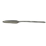 Georgian silver marrow scoop L20cm