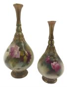 Two early 20th century Royal Worcester vases