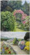 F E Pickering (20th century): Garden Scenes
