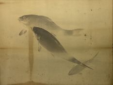 Japanese School (19th century): Study of Carp