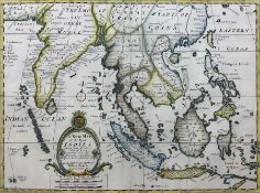 Edward Wells (British 1667-1727): 'New Map of the East Indies'