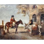 Abraham Cooper (British 1787-1868): 'A Mule (the Property of Lord Holland) - and an Ass'