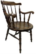 Ibex - early 20th century beech armchair