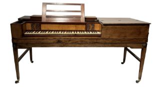 George III mahogany square piano