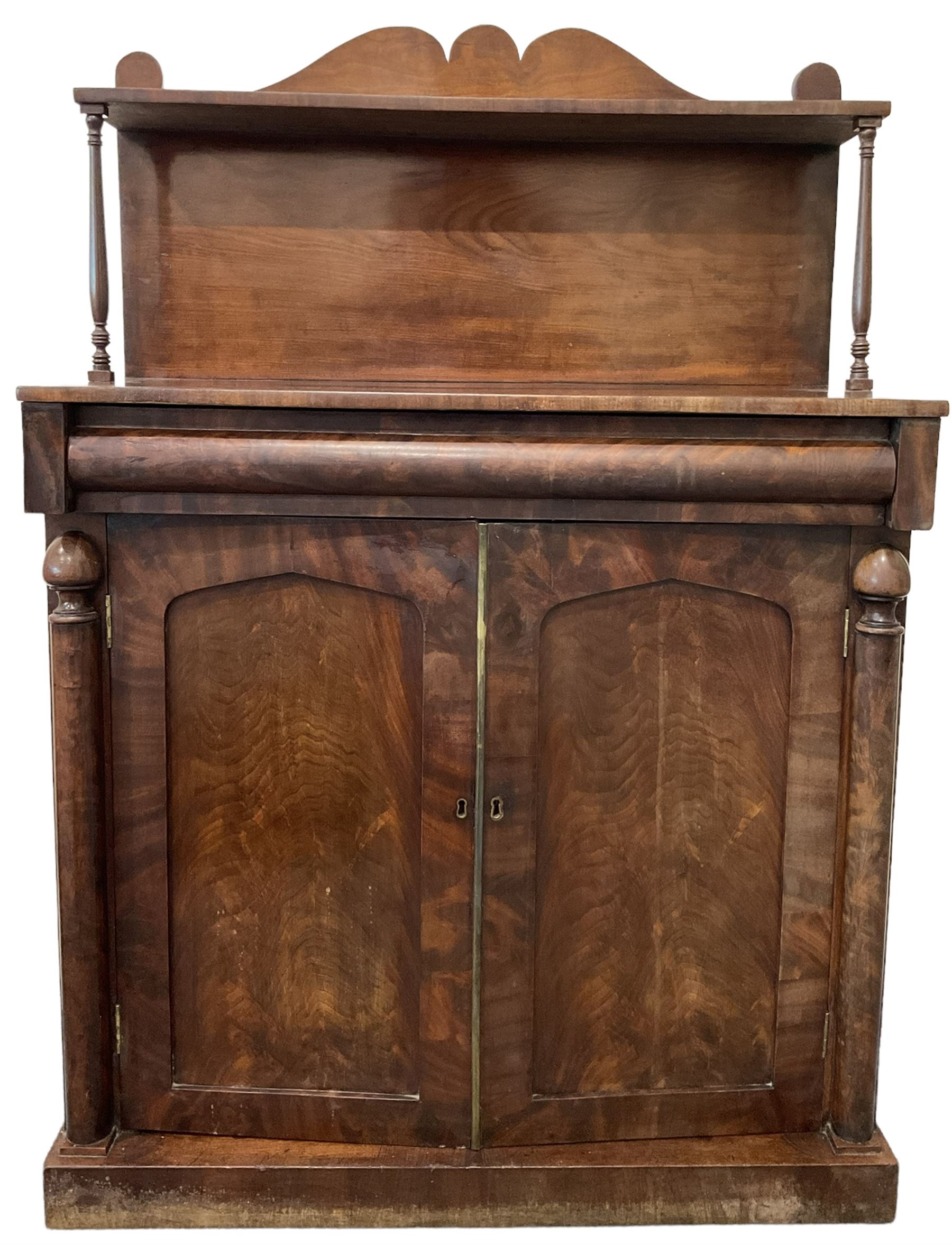 19th century mahogany chiffonier