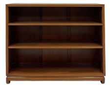 Chinese hardwood open book case