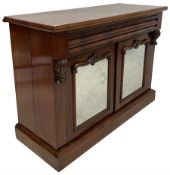 Victorian mahogany side cabinet