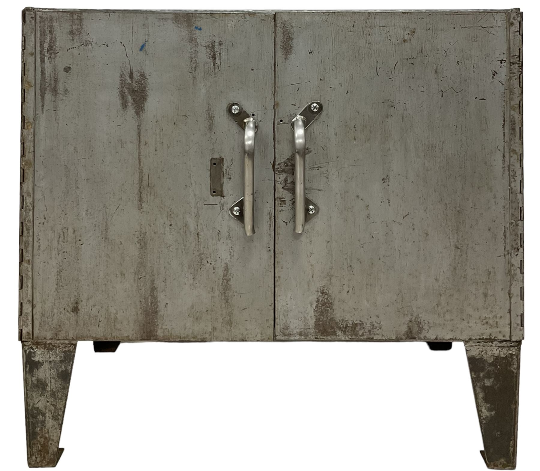 Stainless steel side cabinet