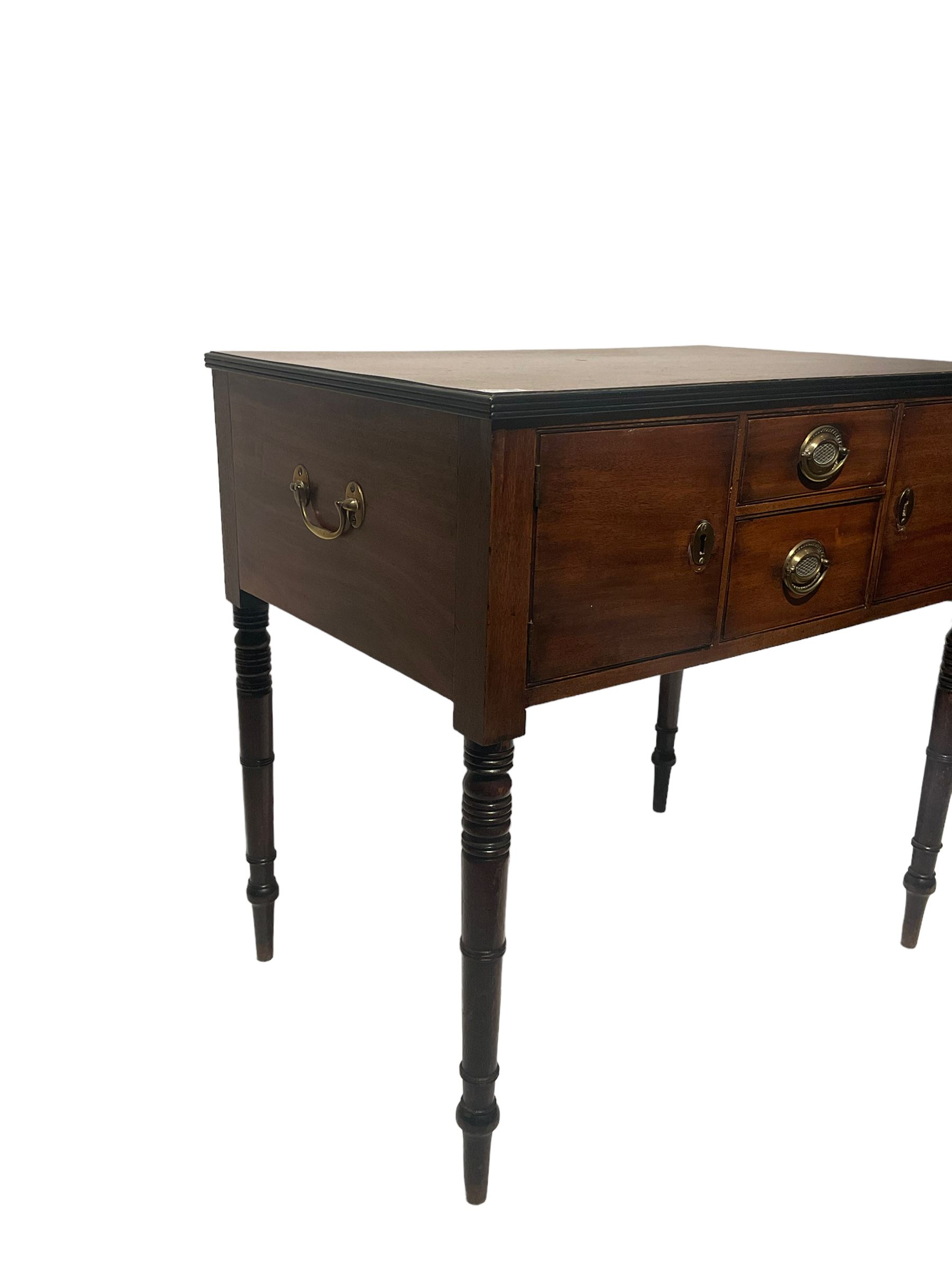 19th century mahogany side table - Image 5 of 5