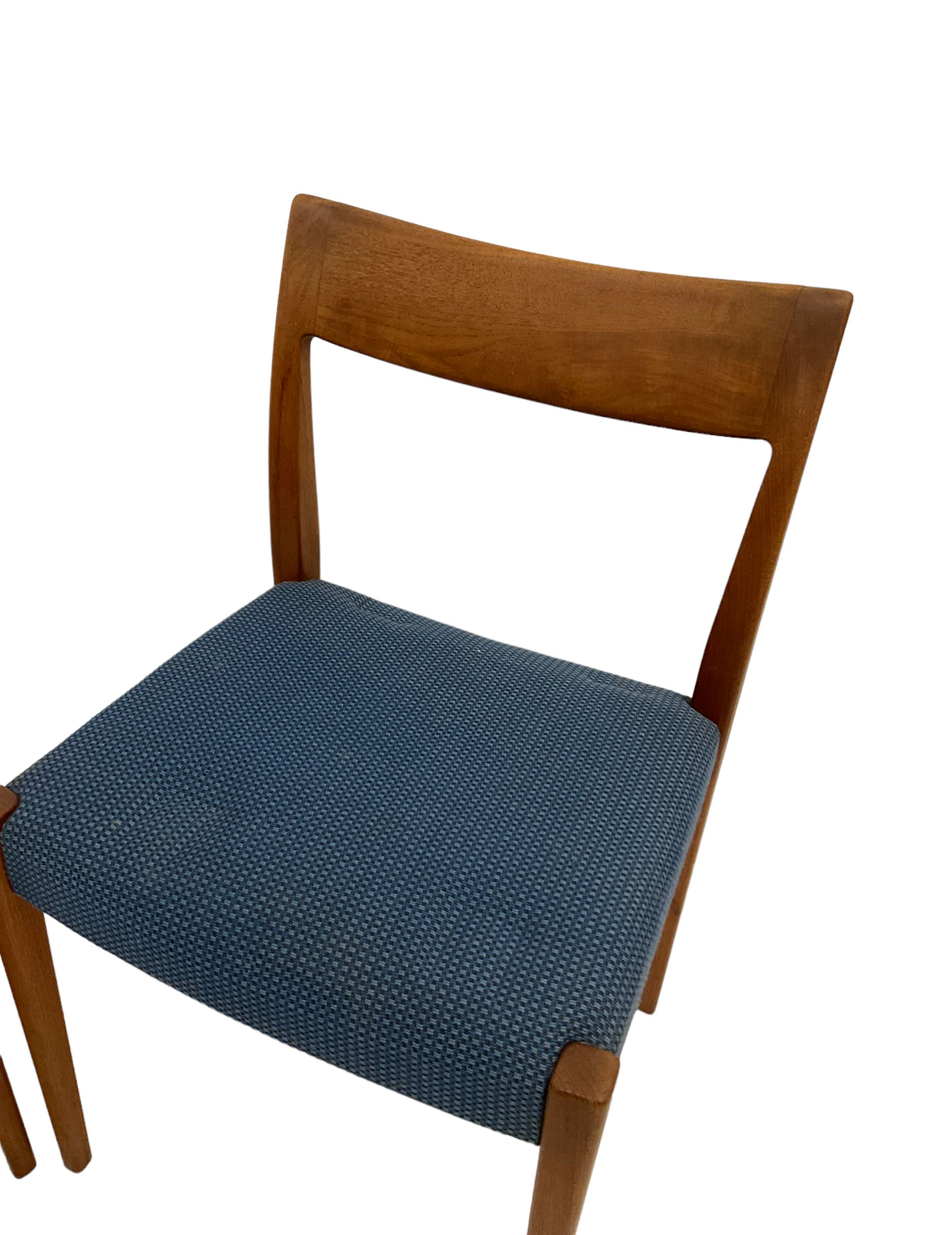 Nils Jonsson for Troeds - Pair of 20th century teak chairs by with upholstered seats - Image 2 of 7