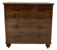 Victorian mahogany chest of drawers