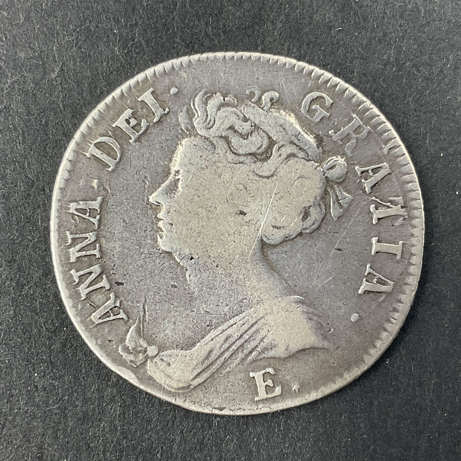 Queen Anne 1707 shilling coin - Image 3 of 4