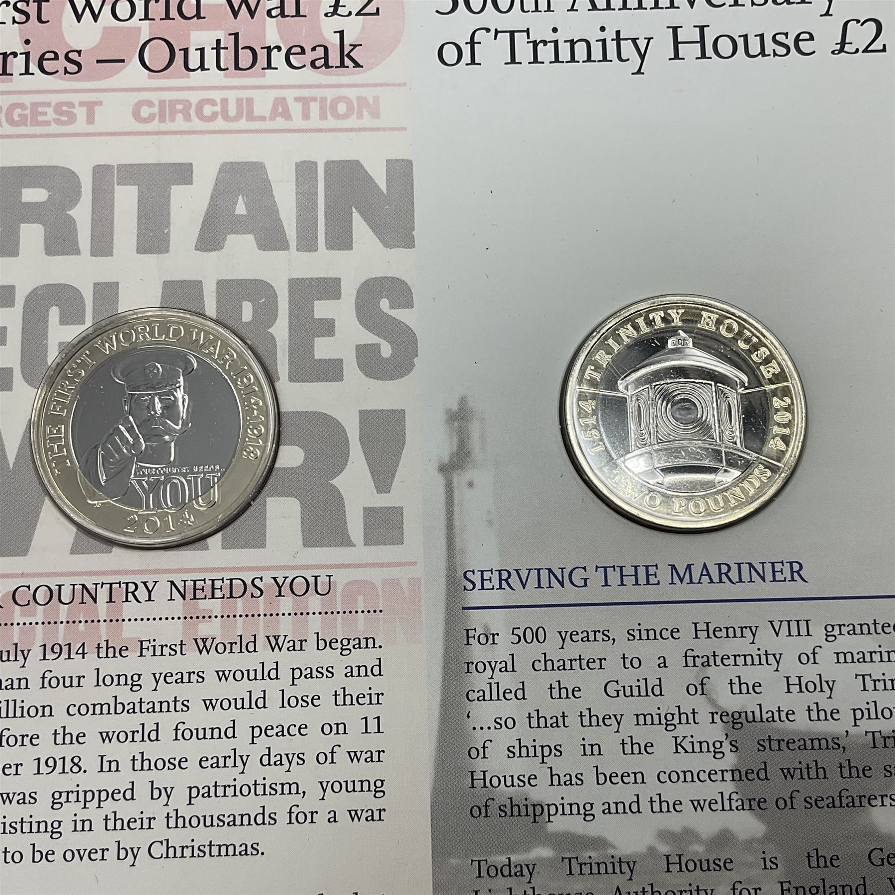 The Royal Mint United Kingdom 2014 annual coin set - Image 6 of 12