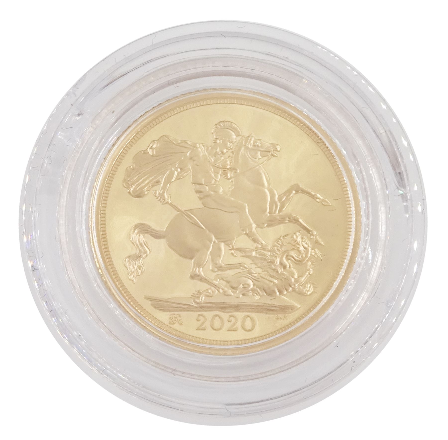 Queen Elizabeth II 2020 gold proof sovereign coin - Image 3 of 3