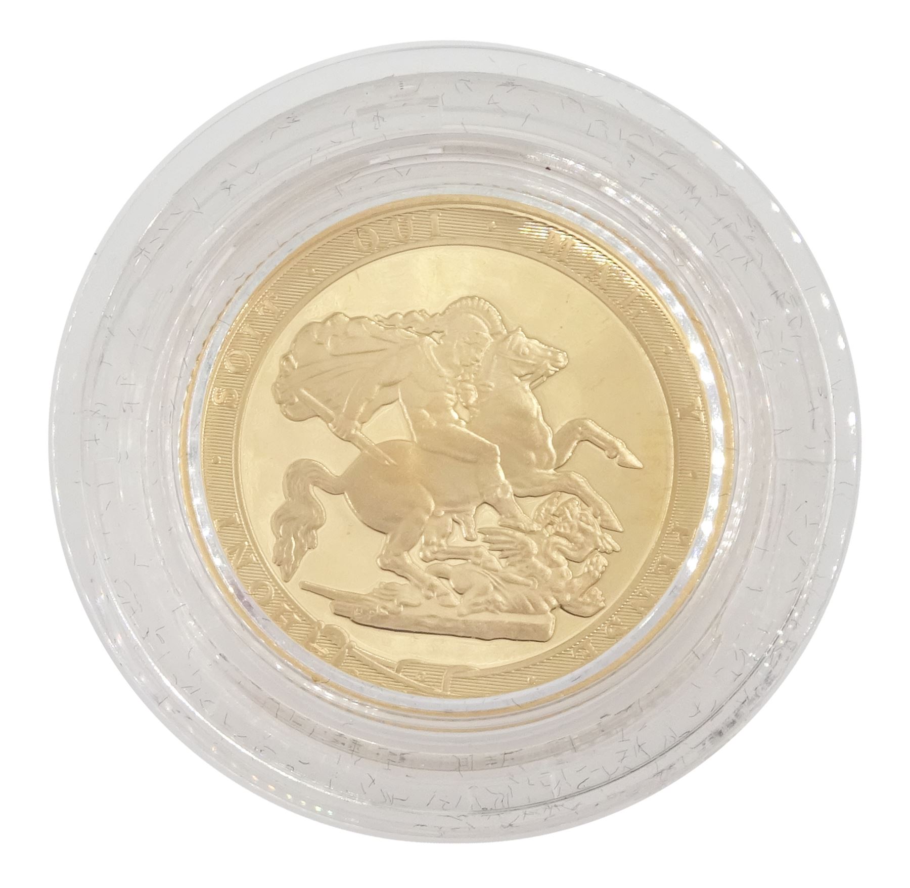 Queen Elizabeth II 2017 gold proof sovereign coin - Image 3 of 3