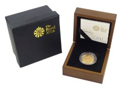 Queen Elizabeth II 2010 gold proof full sovereign coin