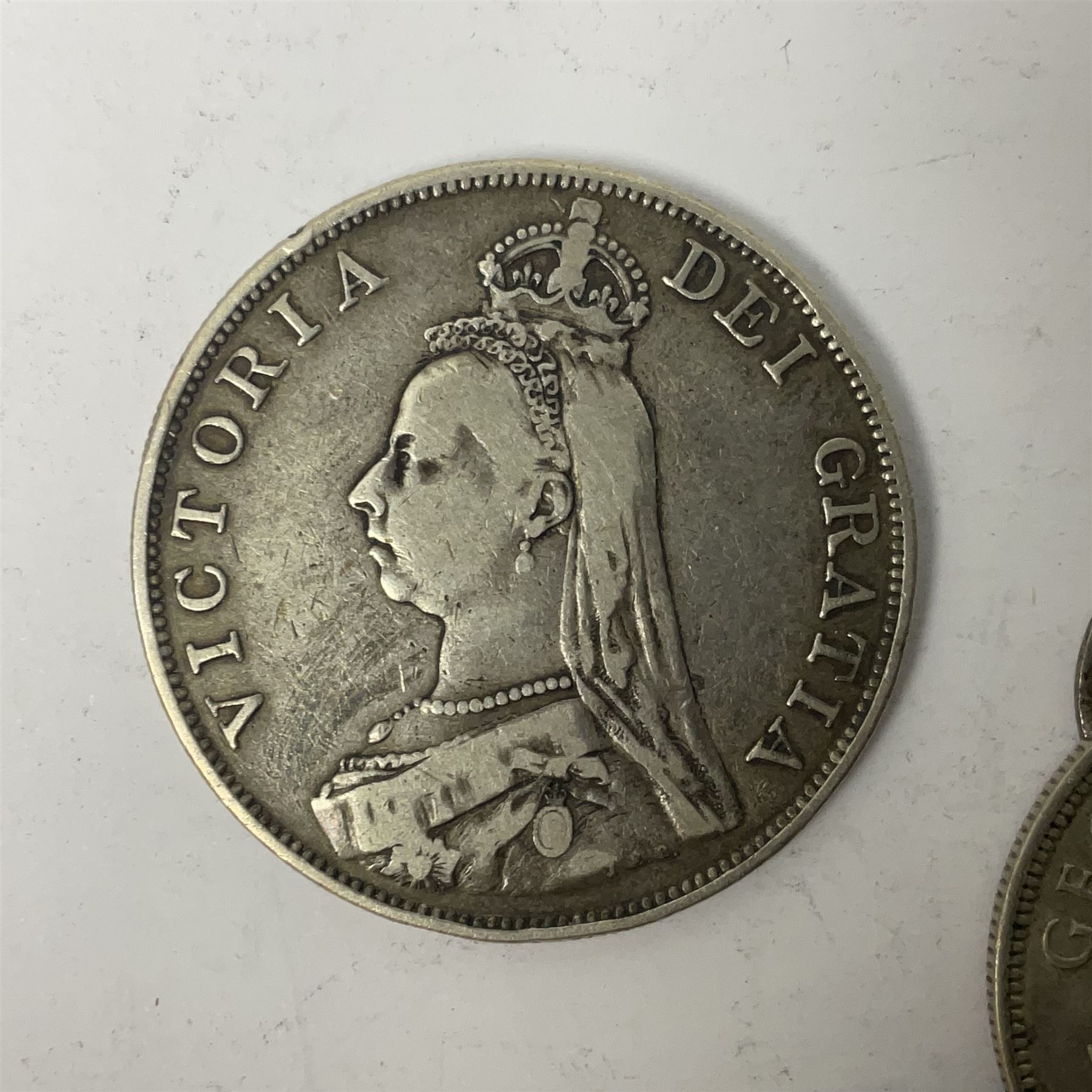 Approximately 600 grams of Great British pre 1947 silver coins including sixpences - Image 2 of 4