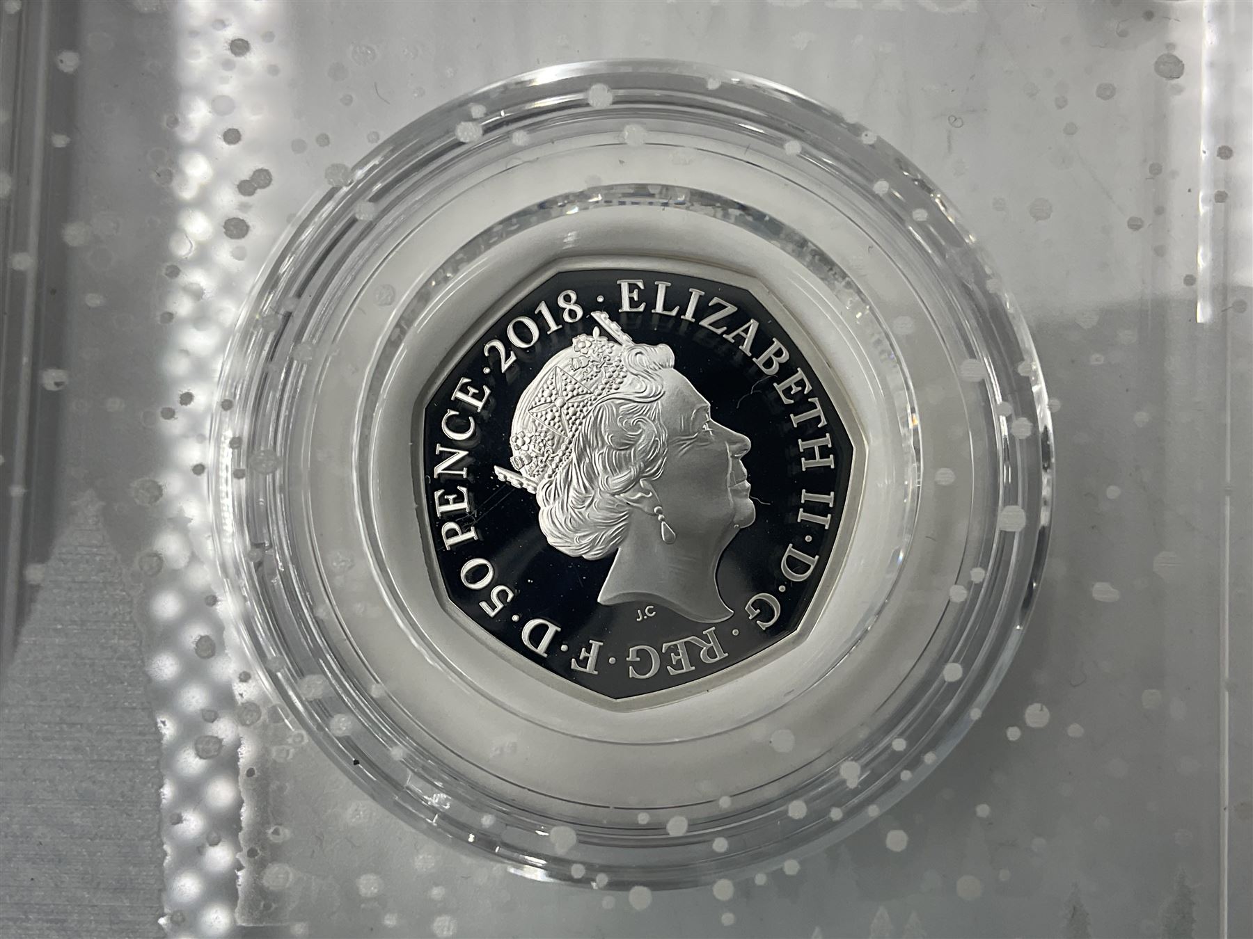 Four The Royal Mint United Kingdom 'The Snowman' silver proof fifty pence coins - Image 6 of 13