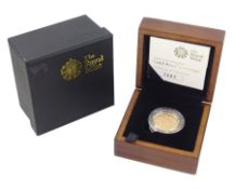 Queen Elizabeth II 2008 gold proof full sovereign coin