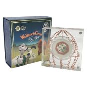 The Royal Mint United Kingdom 2019 'Wallace and Gromit' silver proof fifty pence coin