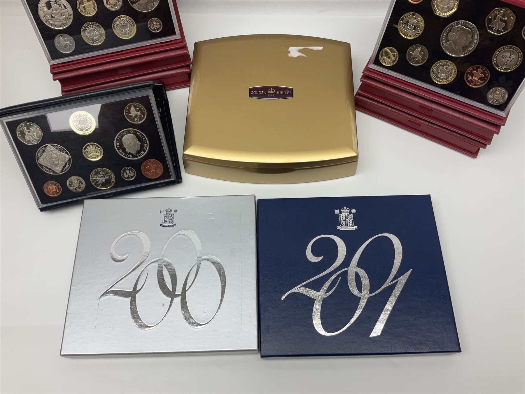Ten The Royal Mint United Kingdom proof coin sets - Image 10 of 14