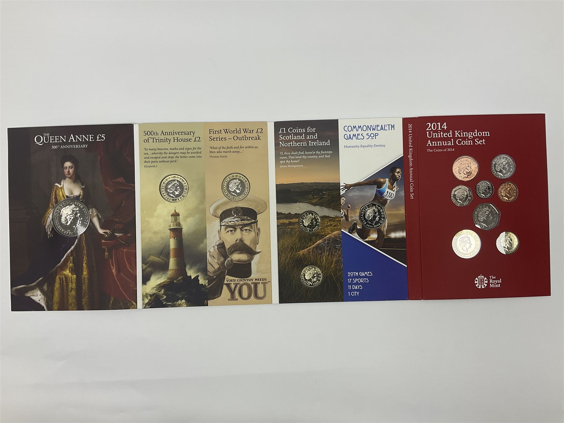 The Royal Mint United Kingdom 2014 annual coin set - Image 11 of 12