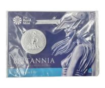 The Royal Mint United Kingdom 2015 'Britannia' fine silver fifty pound coin