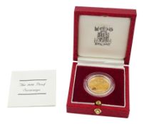 Queen Elizabeth II 1984 gold proof full sovereign coin