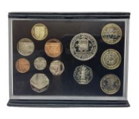 The Royal Mint United Kingdom 2009 proof coin collection