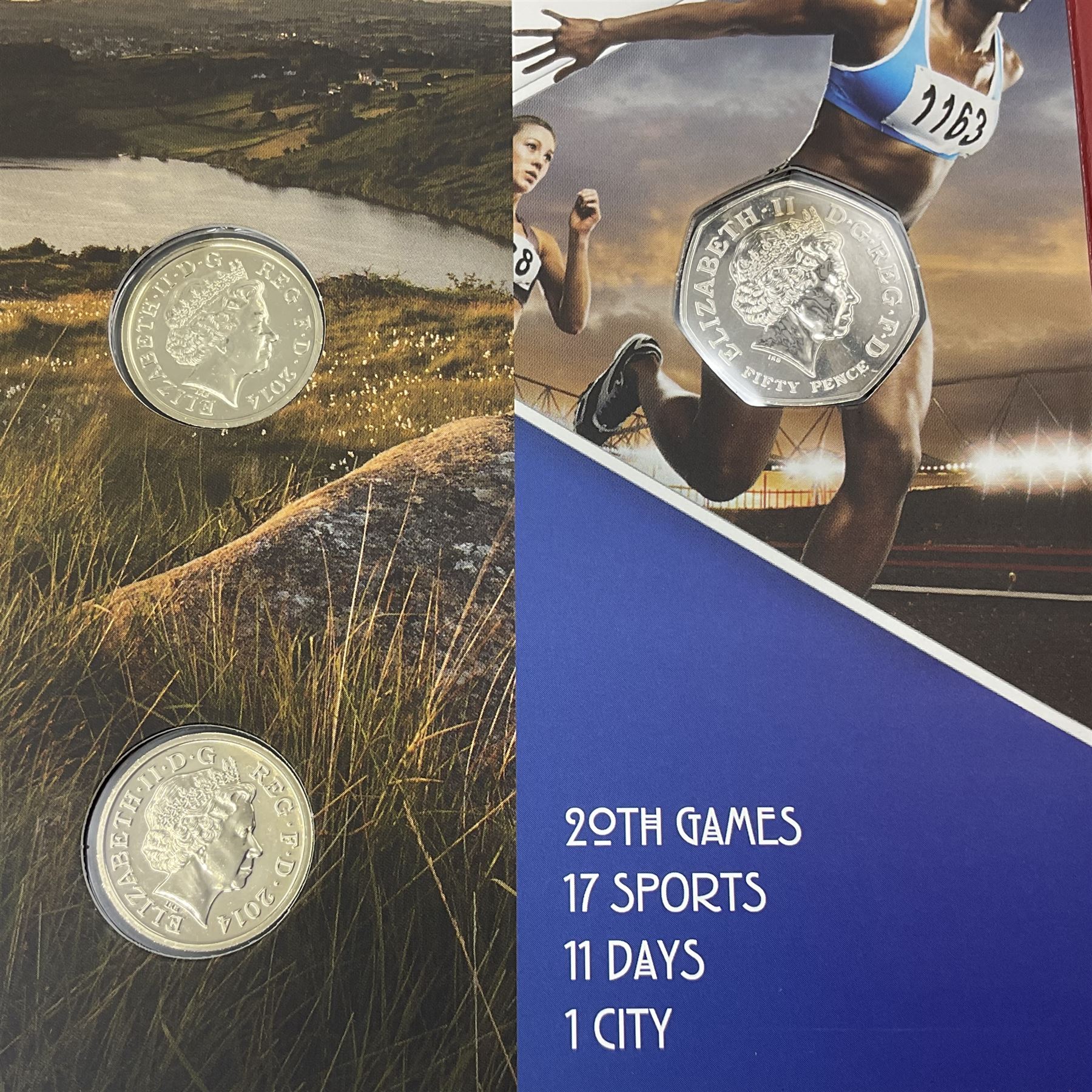 The Royal Mint United Kingdom 2014 annual coin set - Image 9 of 12