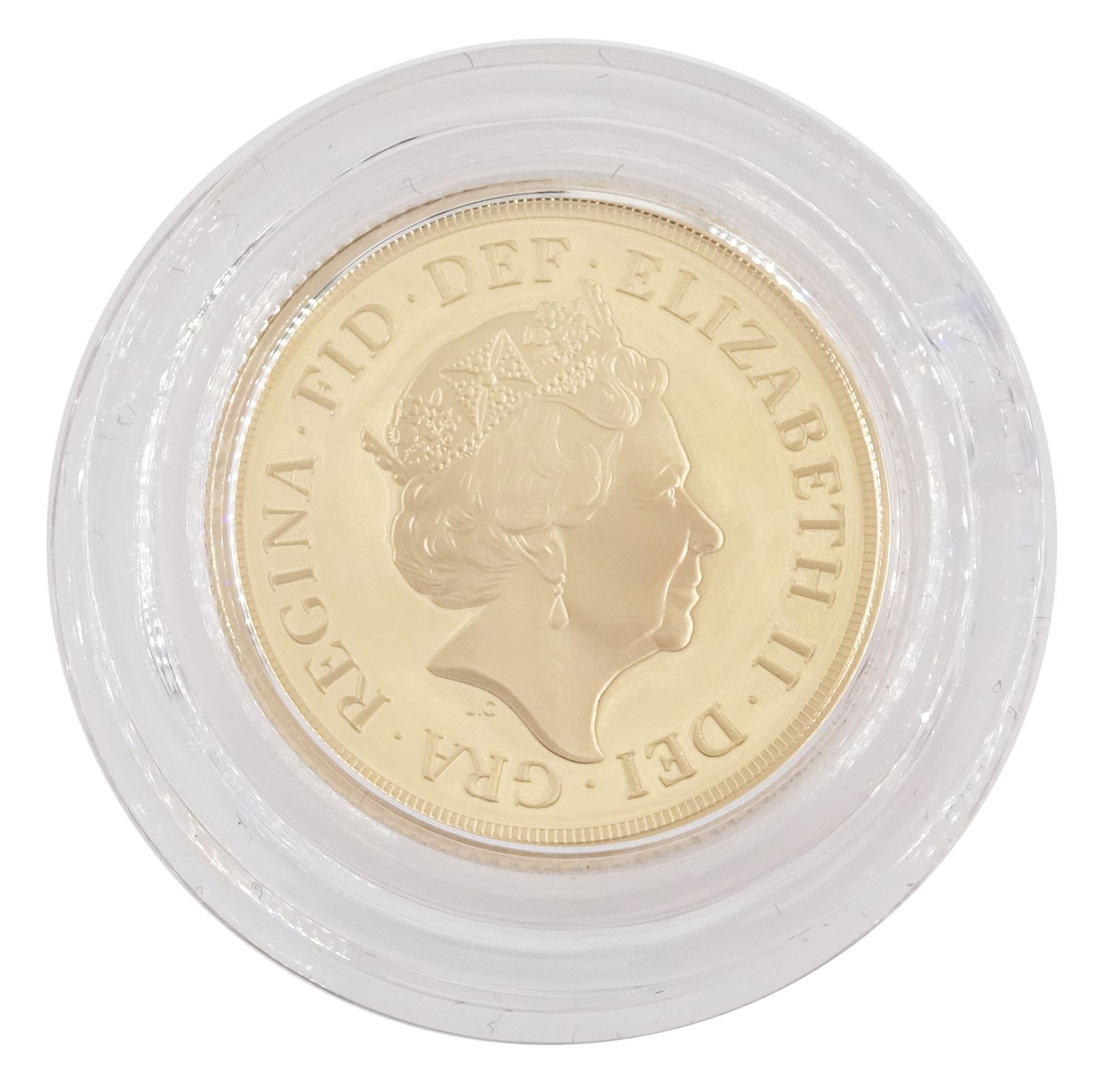 Queen Elizabeth II 2020 gold proof sovereign coin - Image 2 of 3