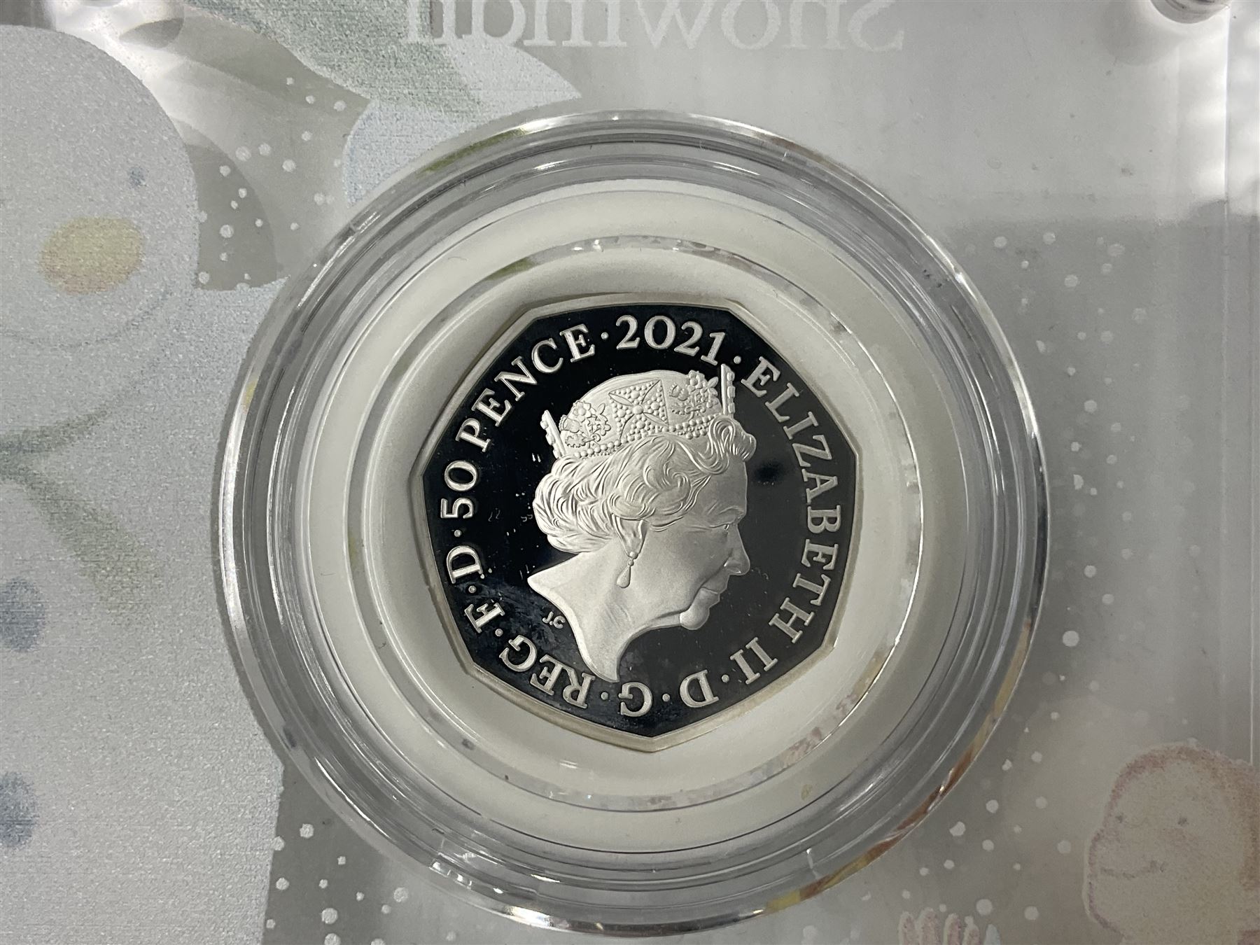 Four The Royal Mint United Kingdom 'The Snowman' silver proof fifty pence coins - Image 12 of 13