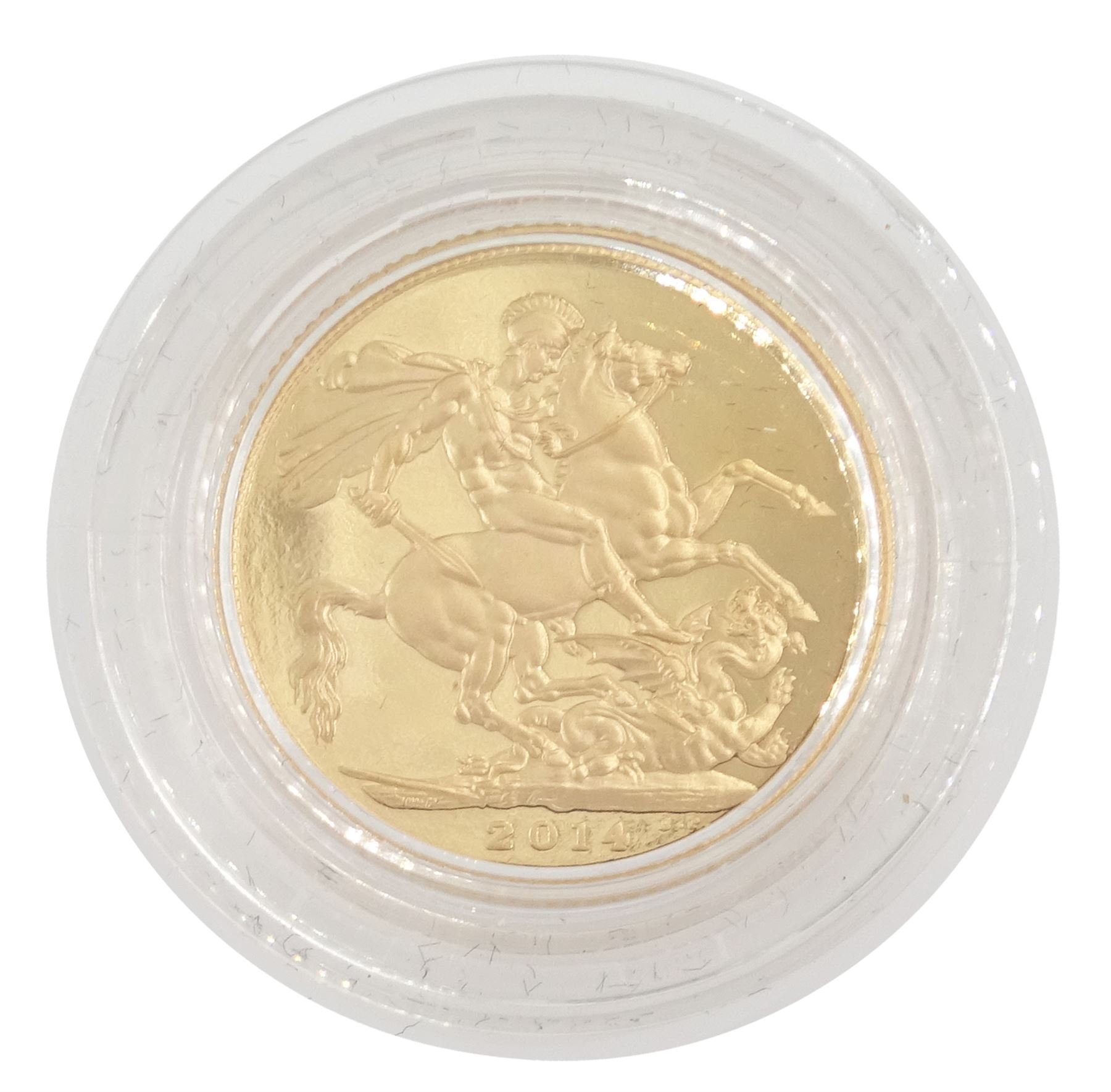 Queen Elizabeth II 2013 gold proof full sovereign coin - Image 3 of 4