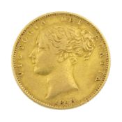 Queen Victoria 1848 gold full sovereign coin