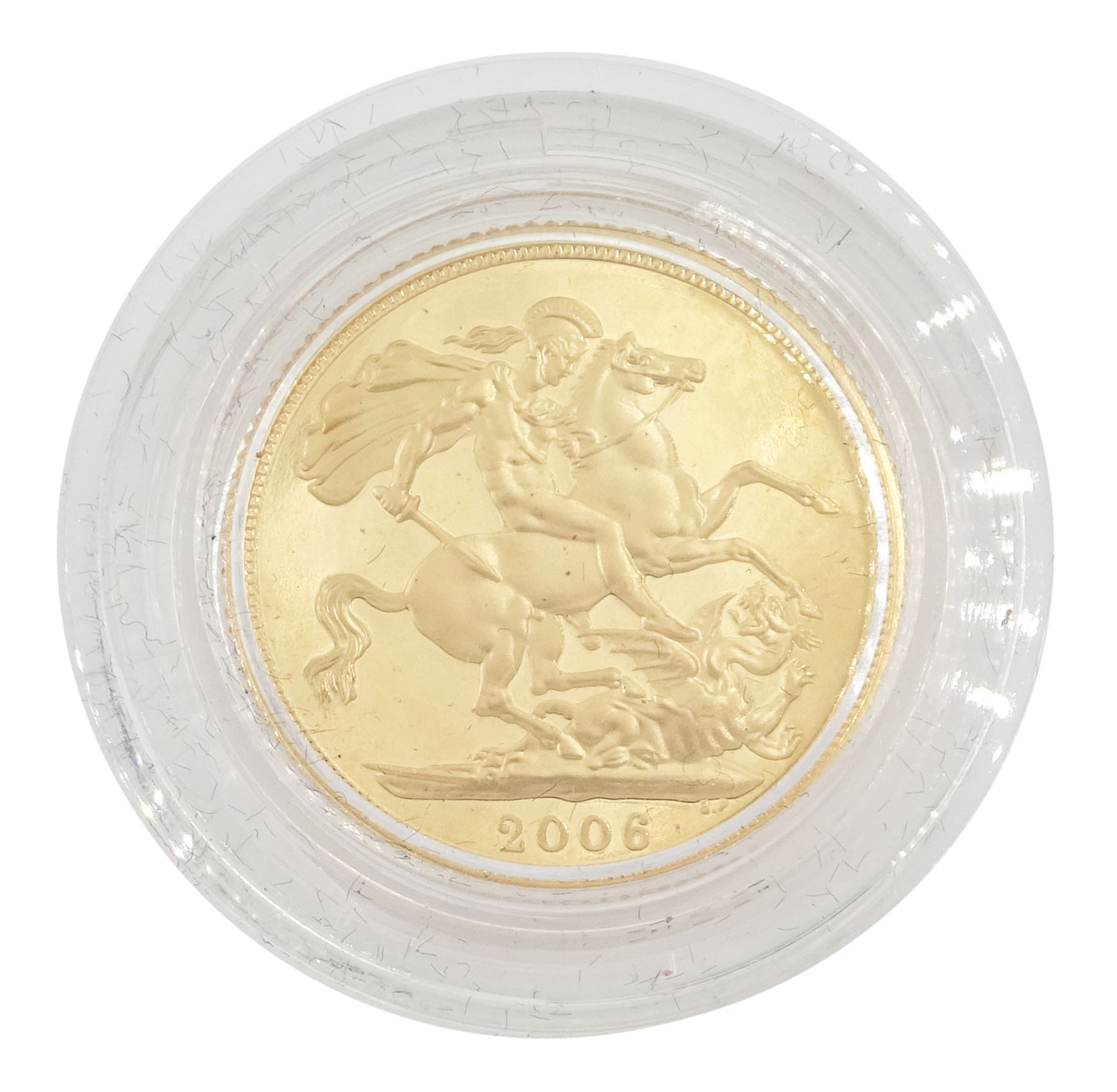 Queen Elizabeth II 2006 gold proof full sovereign coin - Image 3 of 3