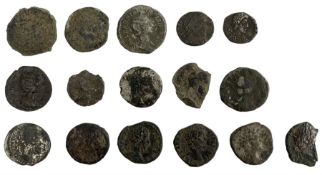 Sixteen Roman Imperial silver Denarius to include seven Septimus Severus