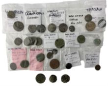 Roman coinage 1st-3rd century AD to include Domitian Denarius