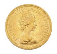 Queen Elizabeth II 1979 gold full sovereign coin