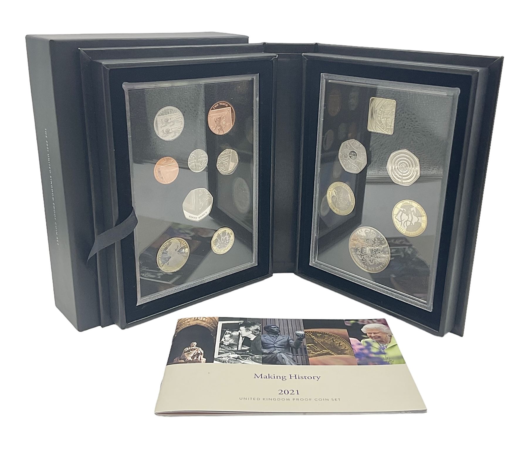 The Royal Mint United Kingdom 2021 proof coin set