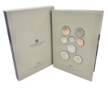 The Royal Mint United Kingdom 2021 brilliant uncirculated annual coin set