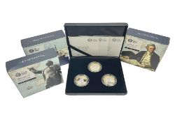Three The Royal Mint United Kingdom 2018 '250th Anniversary of Captain James Cook's Voyage of Discov