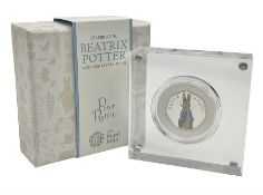 The Royal Mint United Kingdom 2019 'Peter Rabbit' silver proof fifty pence coin