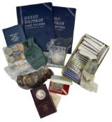 Coins including Great British and Channel Islands commemorative crowns